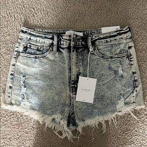 KanCan Jean Shorts Distressed Style